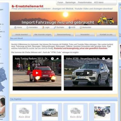 Automarkt Onlinemarkt